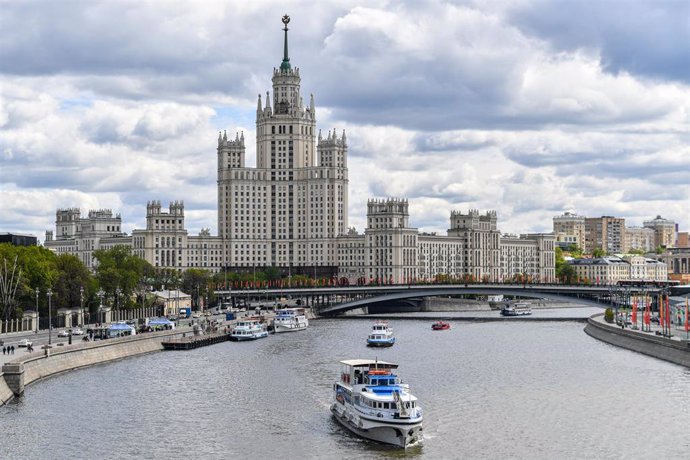 A photograph of Moscow, the capital of Russia