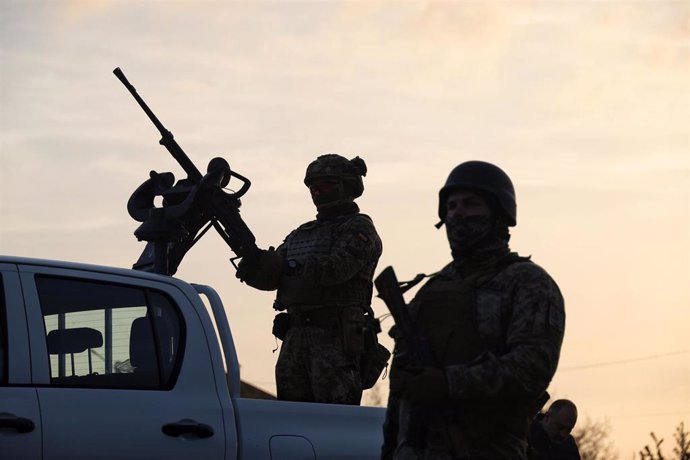 April 25, 2024, Odesa Region, Ukraine: ODESA REGION, UKRAINE - APRIL 24, 2024 - Soldiers of a mobile air defense unit of the Armed Forces of Ukraine are seen at work, Odesa region, southern Ukraine.