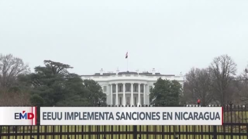 The US sanctions the Nicaraguan government in an attempt to stop irregular migration