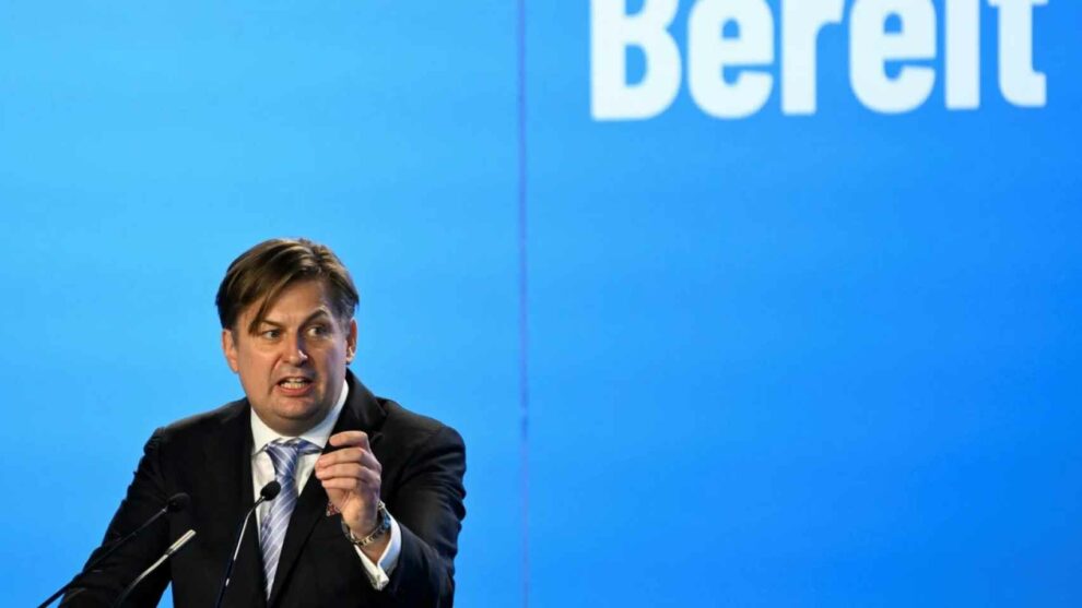 The head of the list for the European elections of Germany's AfD, investigated for collecting money from China