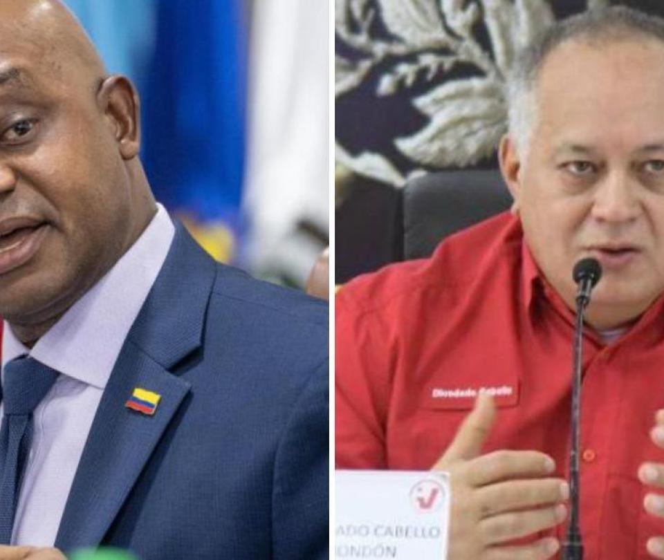 The warning from the Chavista leader Diosdado Cabello to Foreign Minister Luis Gilberto Murillo