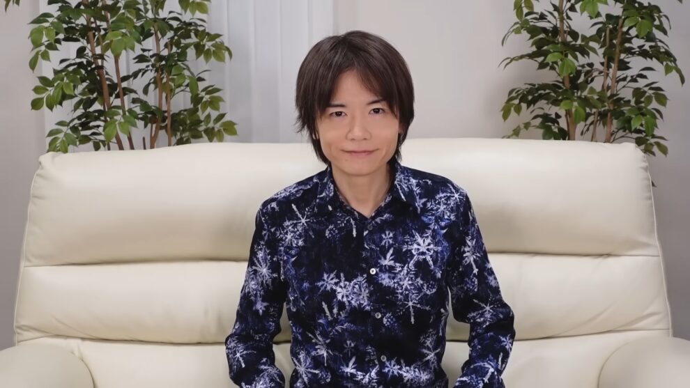 Sakurai continues to give something to talk about on his YouTube channel