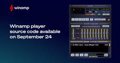 Winamp media player will open its source code on September 24