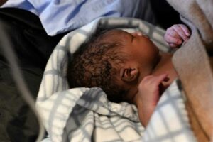 A baby appears abandoned in London like what happened to her two older brothers