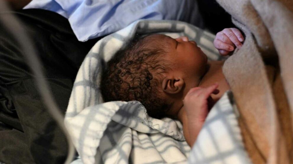 A baby appears abandoned in London like what happened to her two older brothers