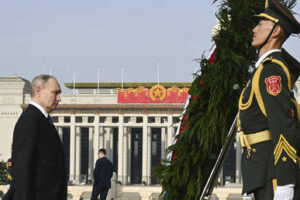 The president of Russia, Vladimir Putin.