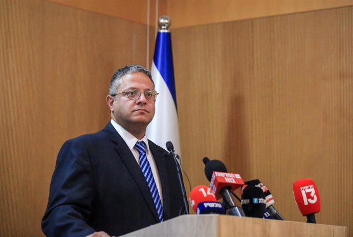 File - Israel's National Security Minister Itamar Ben Gvir