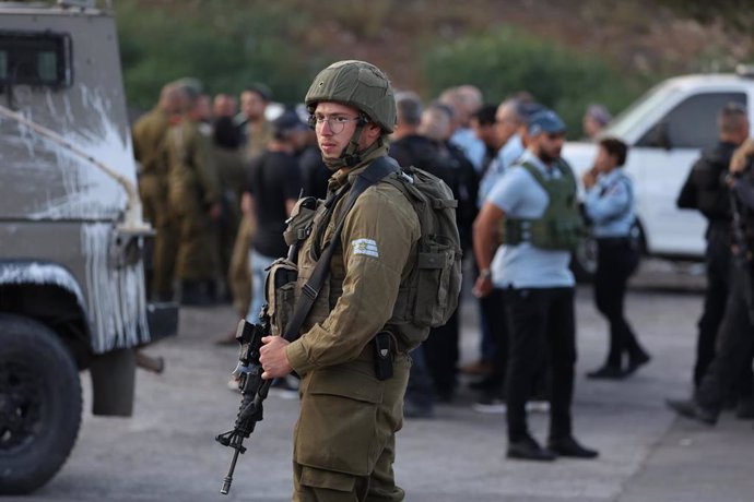 File - An Israeli soldier in a file image.