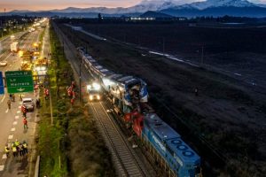 Chilean Minister points to "major human failure" in train crash that left two dead