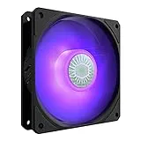 Cooler Master SickleFlow 120 V2 RGB, RGB Motherboard Compatible, Translucent Air Balance Blades, 62 CFM, 2.5 mmH2O, 8 to 27 dBA, RGB