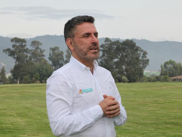 Fredy Zuleta, manager of Enlaza, a subsidiary of GEB