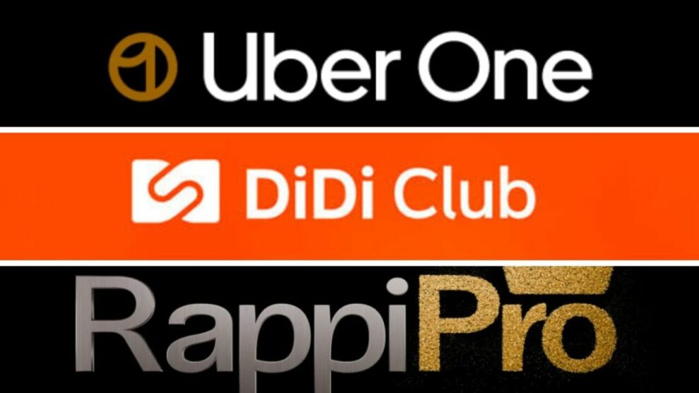 Face to face: Uber One, Didi Club or Rappi Pro, what does each one offer?