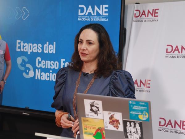 Piedad Urdinola, director of Dane.