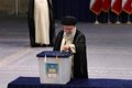 Khamenei casts his vote in Iran's presidential election, reiterating his call for "enthusiastic" participation