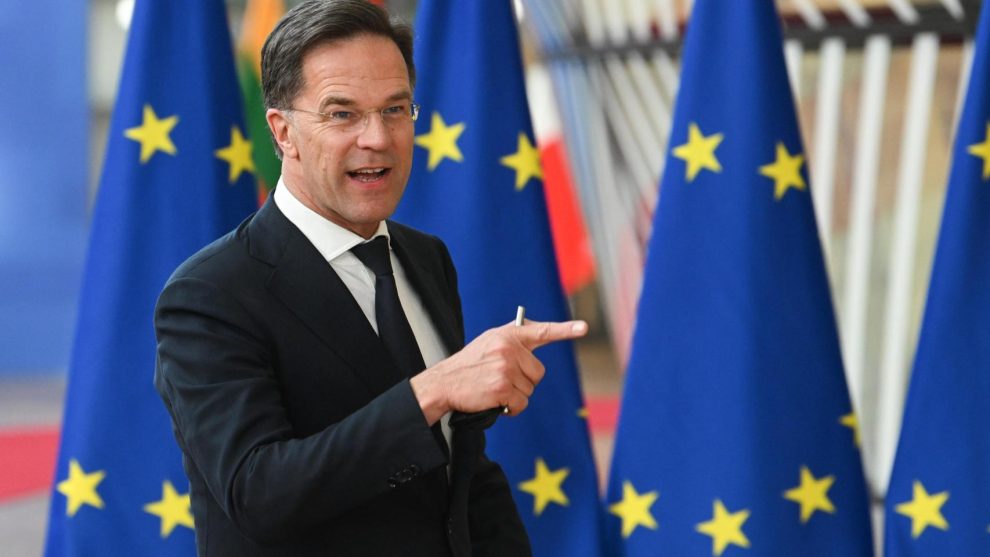 NATO formalizes the election of Rutte as secretary general from October 1