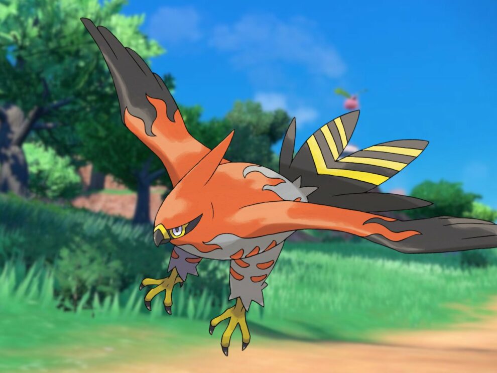 Hurry to claim Talonflame in Pokémon Scarlet & Violet's new Mystery Gift