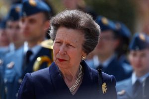 Princess Anne, admitted with minor head injuries after being hit by one of her horses