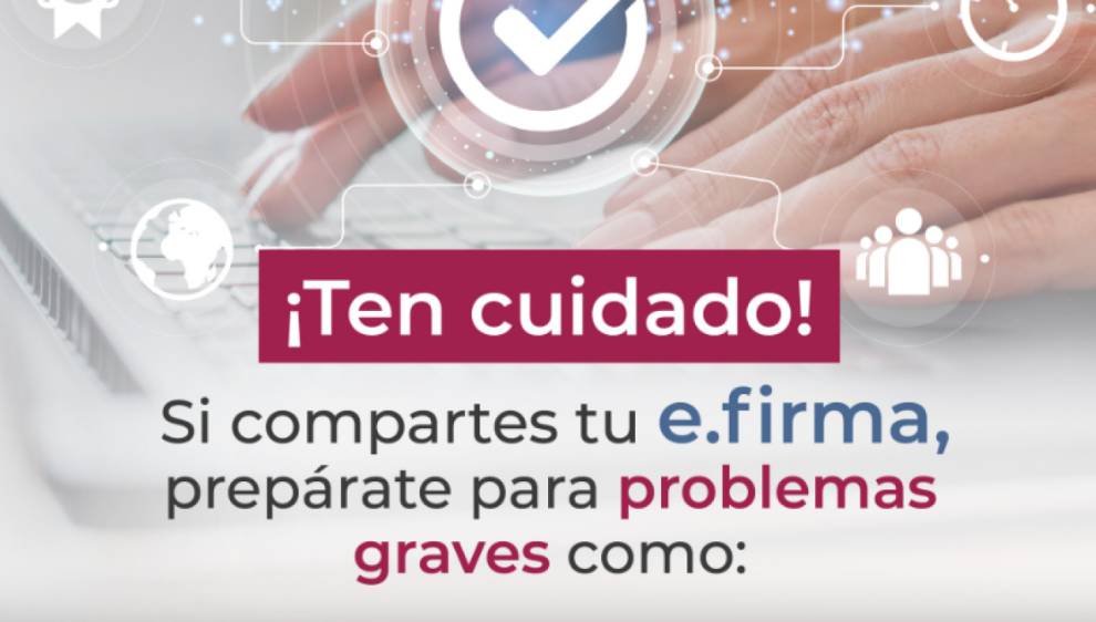 Prodecon detects up to 50 frauds with the e.firma