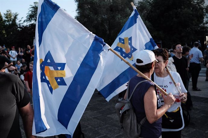 Demonstration for hostages in Jerusalem