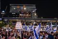 Tens of thousands of Israelis take to the streets again against Netanyahu