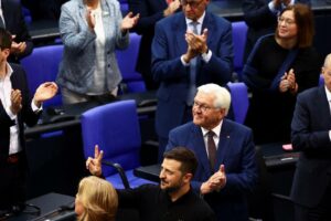 The AfD and left-wing deputies boycott Zelensky during his visit to the German Bundestag