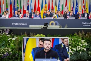 The Peace Summit in Ukraine ends with a weak text