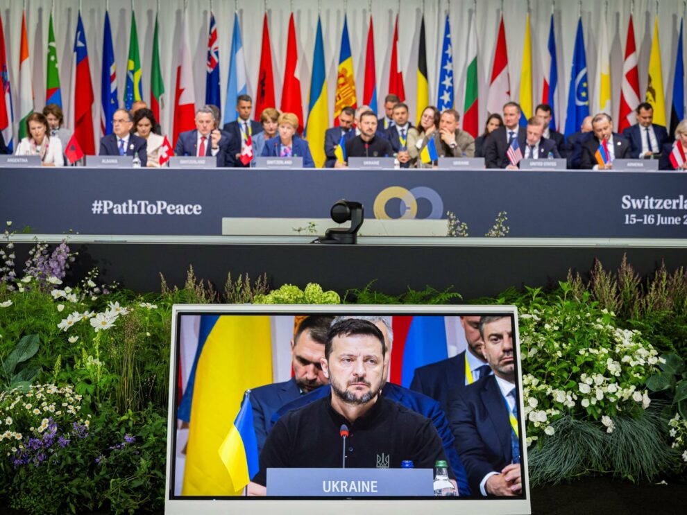 The Peace Summit in Ukraine ends with a weak text