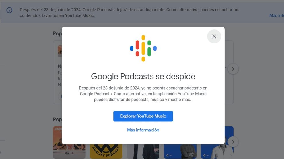 Google Postcasts closes