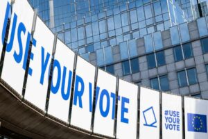 Use your vote is the motto of the European Parliament in the 2024 elections.