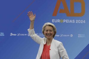 Ursula Von der Leyen, "convinced" that she will return to preside over the European Commission