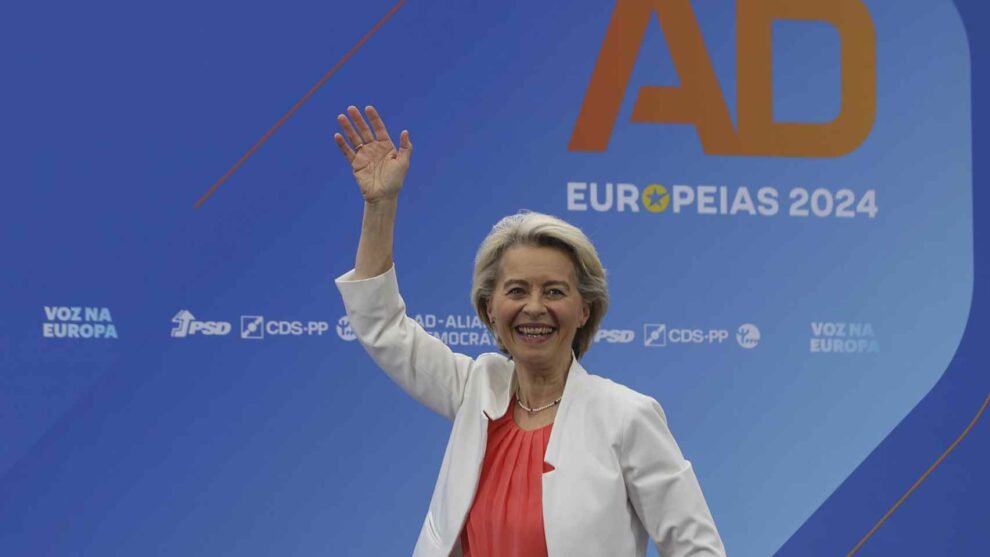 Ursula Von der Leyen, "convinced" that she will return to preside over the European Commission