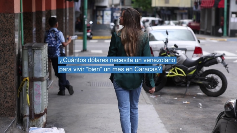 Venezuela: How many dollars does a person need to live “well” for a month in Caracas?