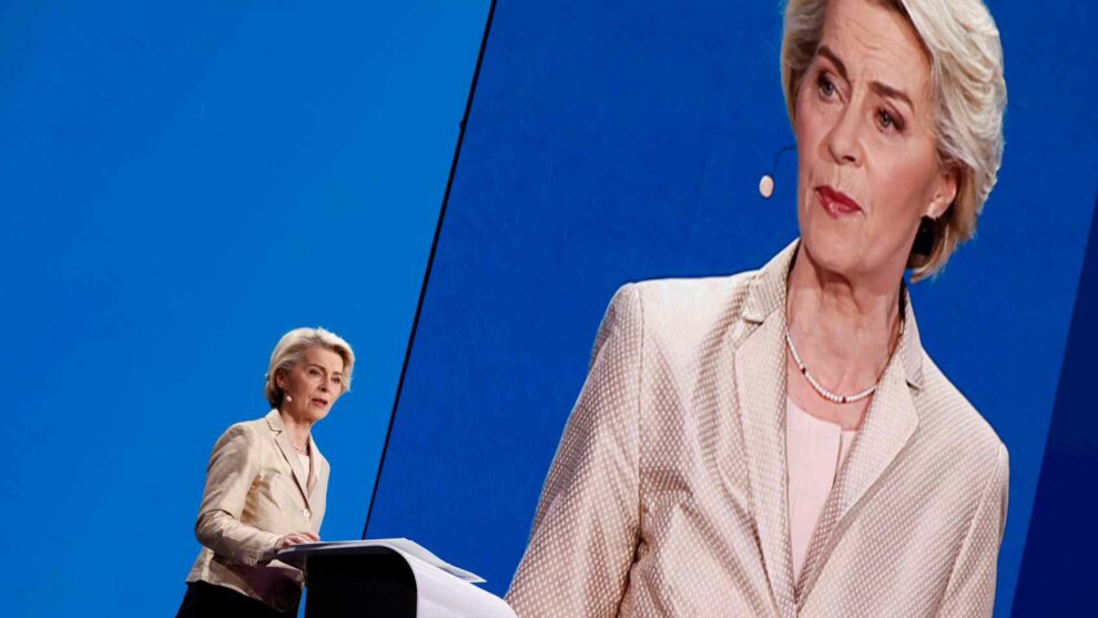 Von der Leyen offers an alliance to socialists and liberals to repeat as head of the Commission