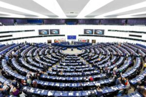 The plenary session of the European Parliament in Strasbourg