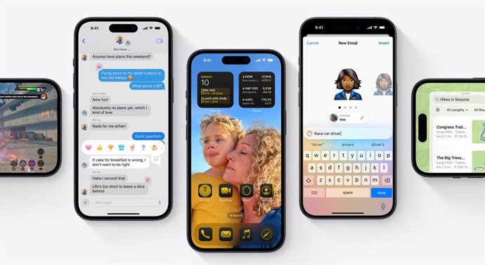 iOS 18 interface