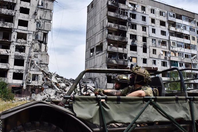 Ukrainian soldiers (archive image).