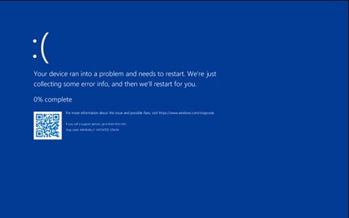 File - Blue Screen of Death Example