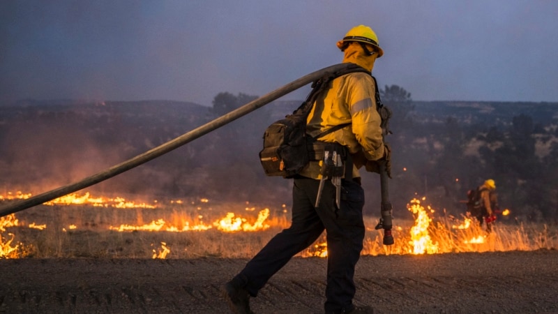 California firefighters make progress as wildfires rage across western US