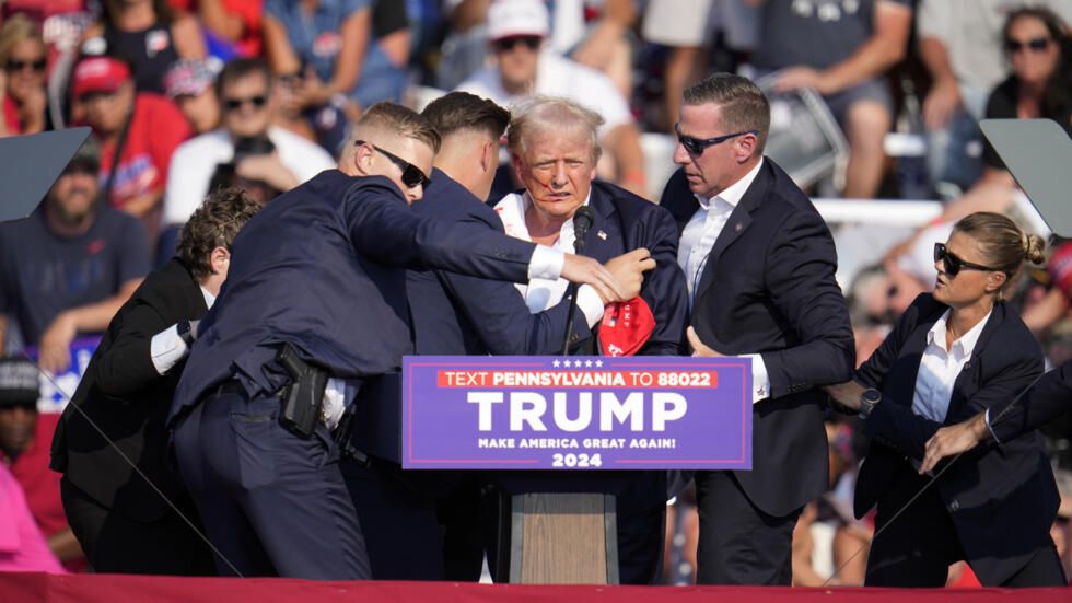 Donald Trump attacked during rally in Pennsylvania