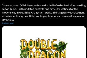 Double Dragon will return thanks to Arc System Works