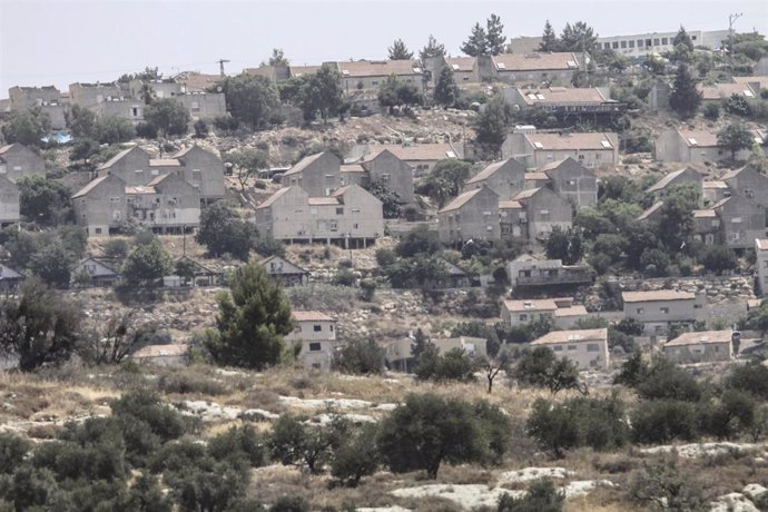 Elon Moreh settlement, east of the West Bank city of Nablus.