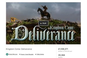 Kingdom Come: Deliverence is a reality thanks to the support of fans