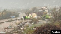 Part of the damage caused by Hurricane Beryl as it passed through the islands of Saint Vincent and the Grenadines on July 2, 2024. Image credit: Ralph Gonsalves/via Reuters.