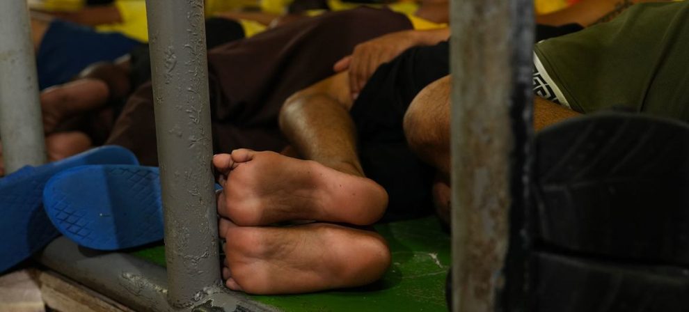 Philippine prisons are among the most overcrowded in the world.