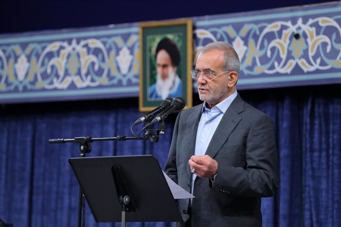 Iranian President Masud Pezeshkian