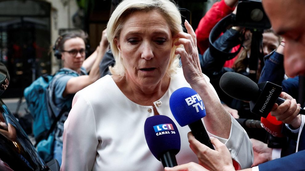 Le Pen tries to distance herself from Russia and rejects Putin's explicit support: "These are provocations"