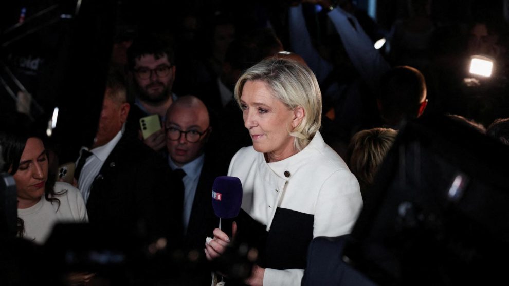 Le Pen would have come to power in alliance with the Gaullists