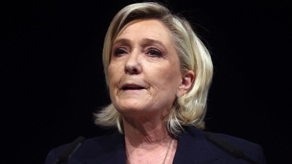 Marine Le Pen is being investigated for alleged illegal financing of her 2022 presidential campaign