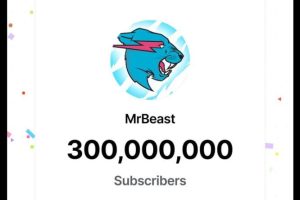 MrBeast is the YouTube channel with the most subscribers