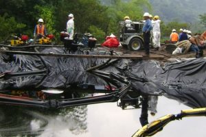 Oil pipeline resumes operations after landslide threats in Ecuador